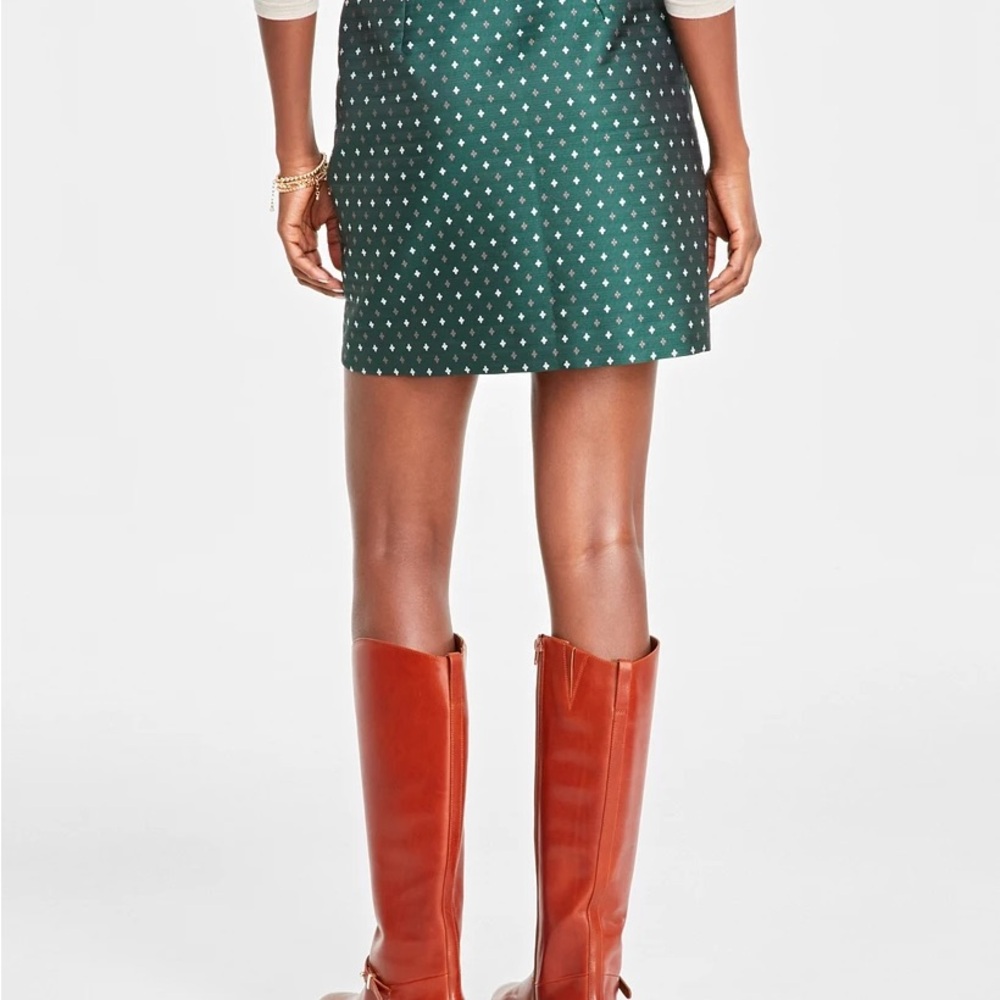 NWT On 34th Women's Jacquard Printed Mini Skirt - Picture 5 of 5